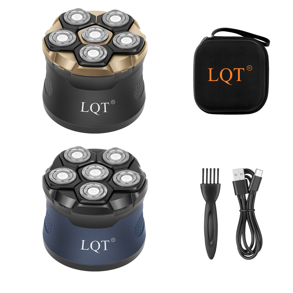 Luxury Contrast Color Six-Head Electric Shaver