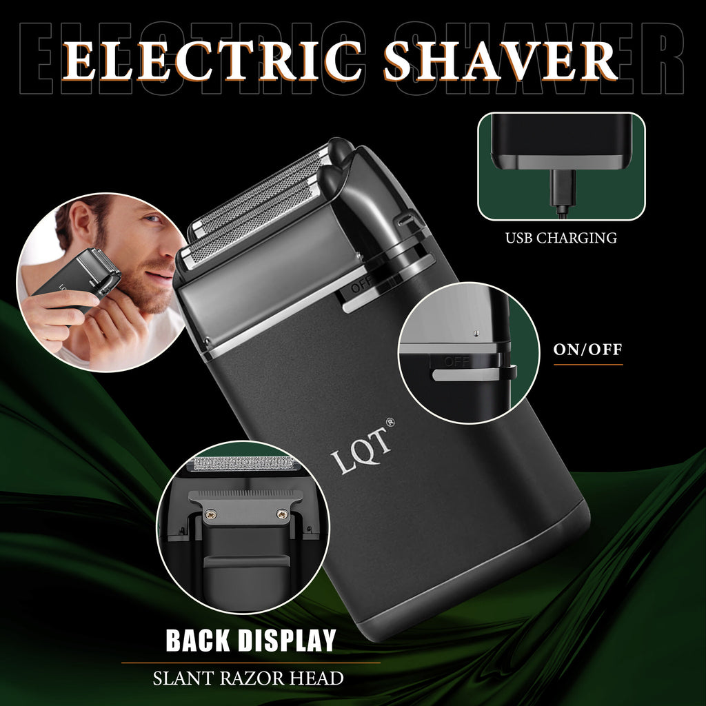 LQT Opulent Premium Carbon-Fiber Texture Grooming Kit