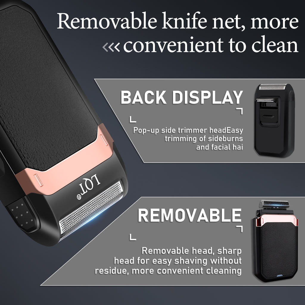 LQT Luxury Black Pipe Men's Grooming Set