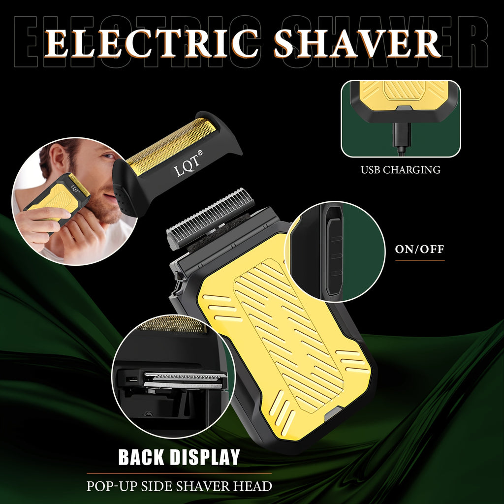 LQT 3pcs Men's Professional Hair Clipper