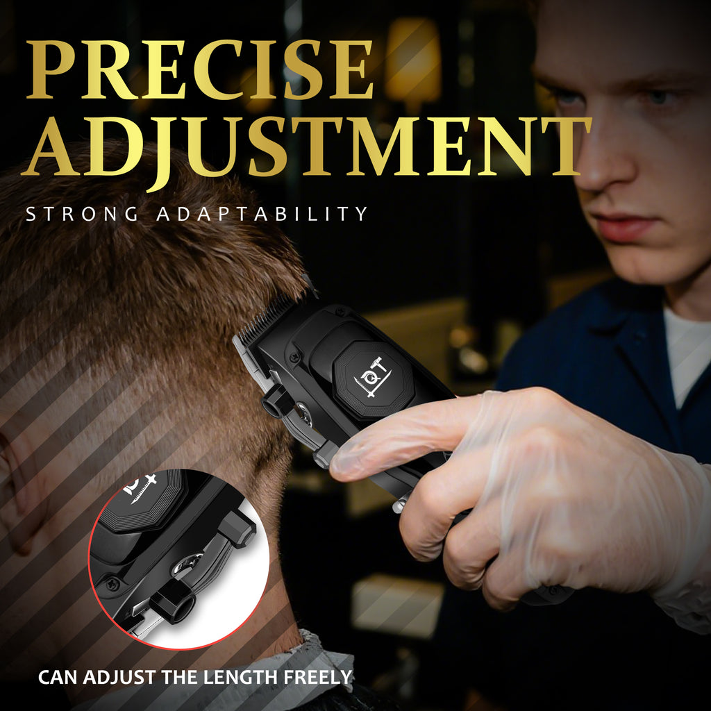 LQT Opulent Black Brand-Emblem Complete Grooming Kit