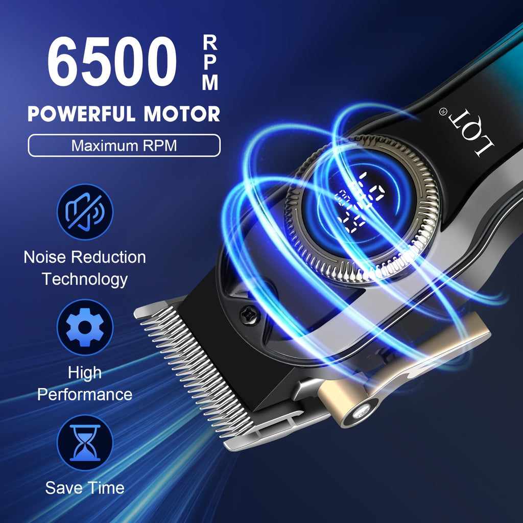 LQT 1/2/3pcs Blue Hair Clipper