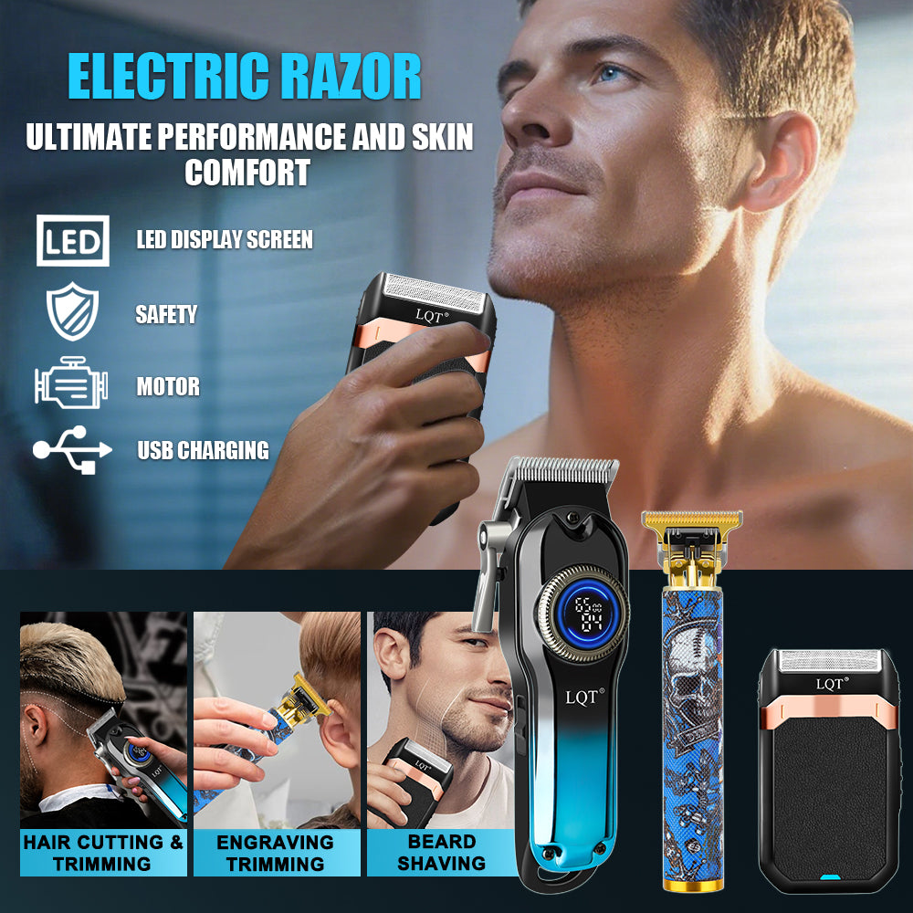 LQT Opulent Gradient-Body Graffiti-Clipper Complete Grooming Collection