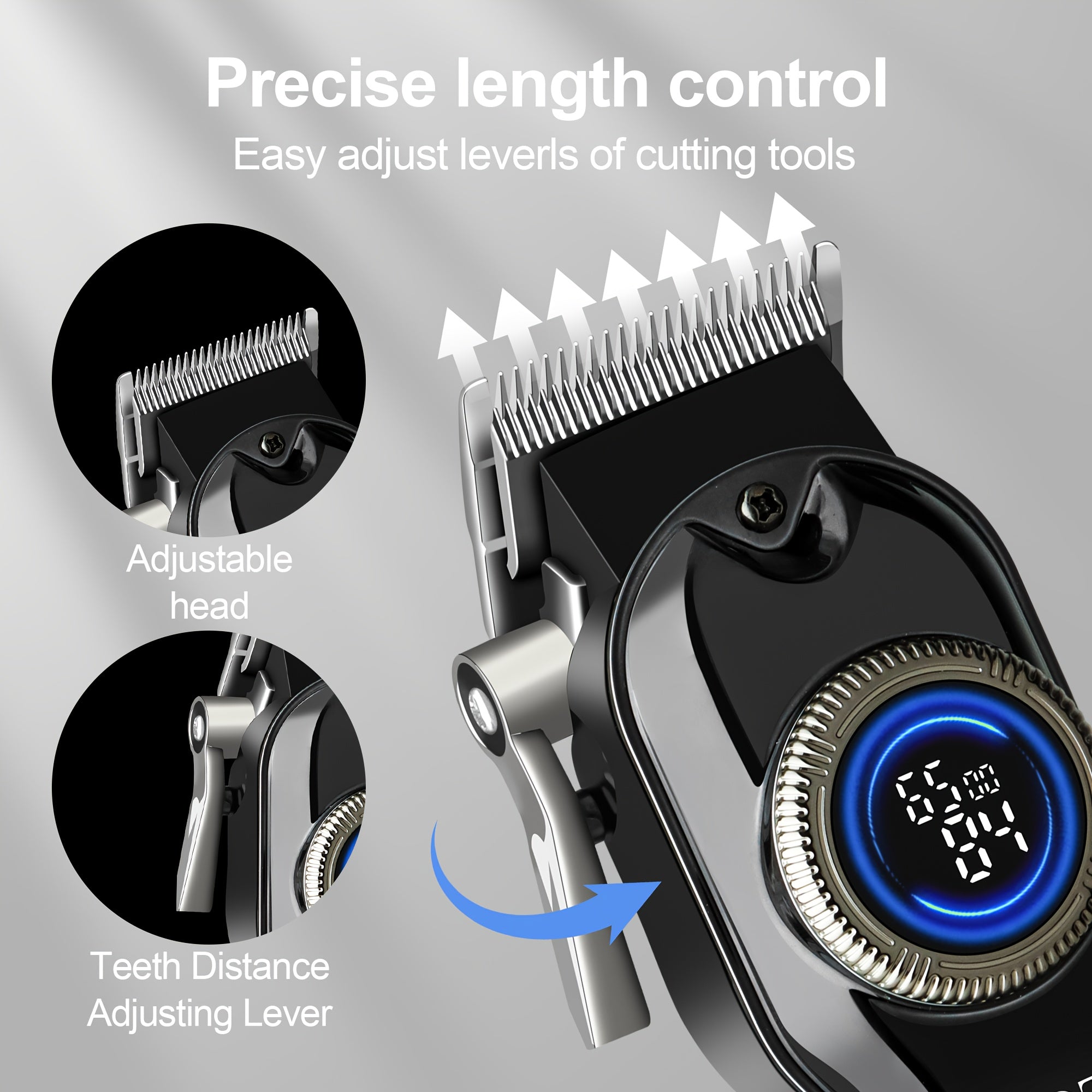 LQT 3pcs Electric Hair Clipper Set