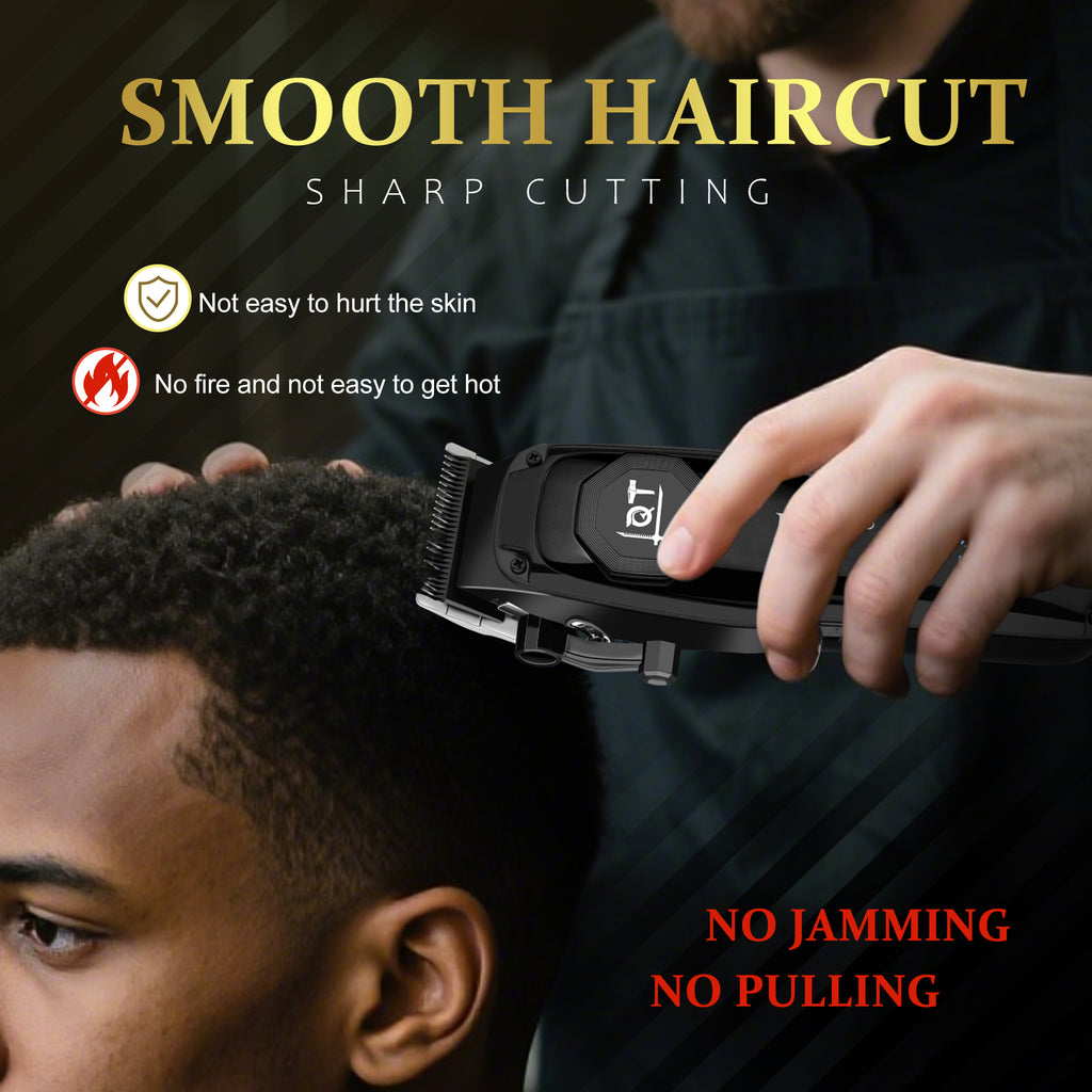 LQT Opulent Black Brand-Emblem Complete Grooming Kit