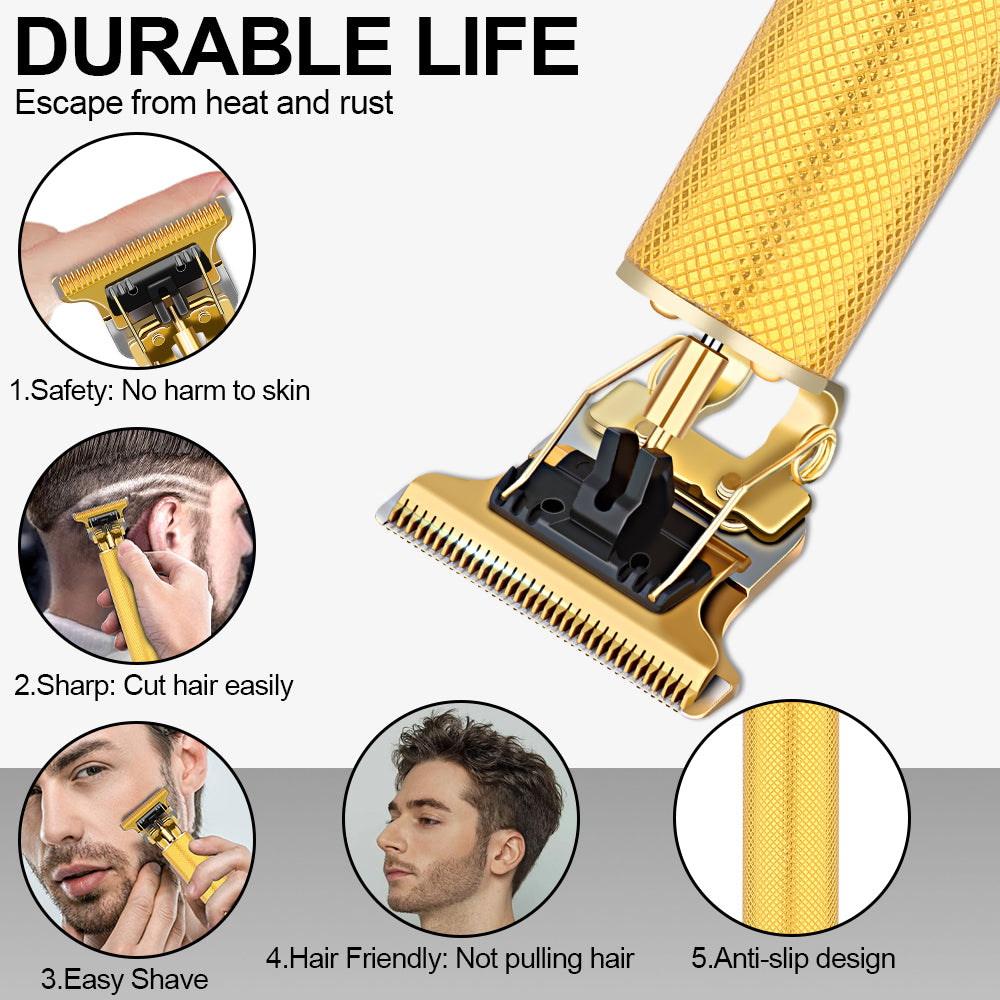 HIENA Opulent Gilded Dragon-Embossed Professional Hair Grooming Kit