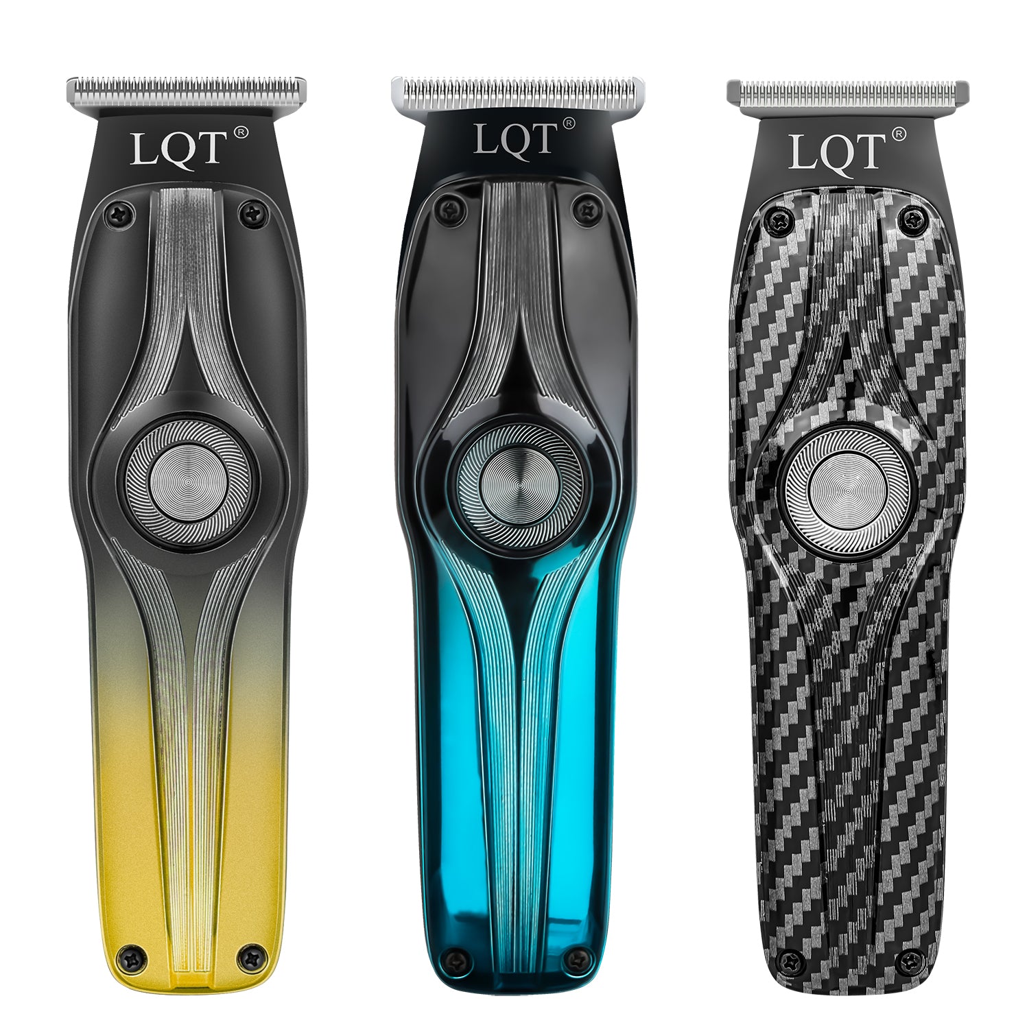 Gradient & Carbon Fiber Digital Hair Clipper