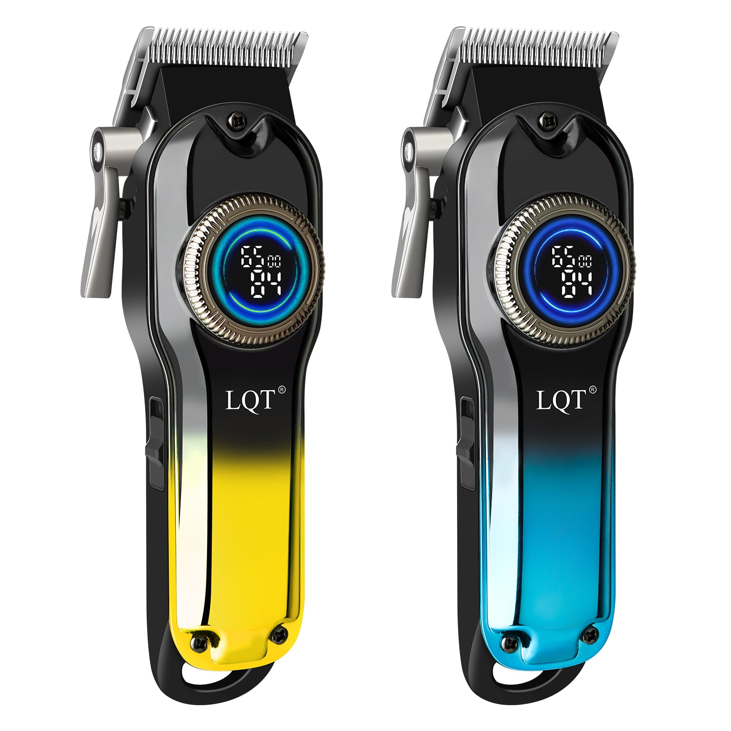 Colorful Gradient Ring Display Hair Clipper