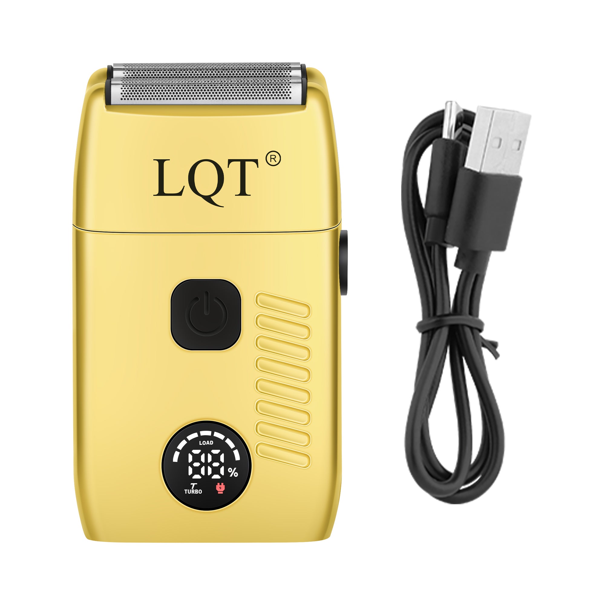 Digital Display Multi-Color Gradient Portable Electric Shaver