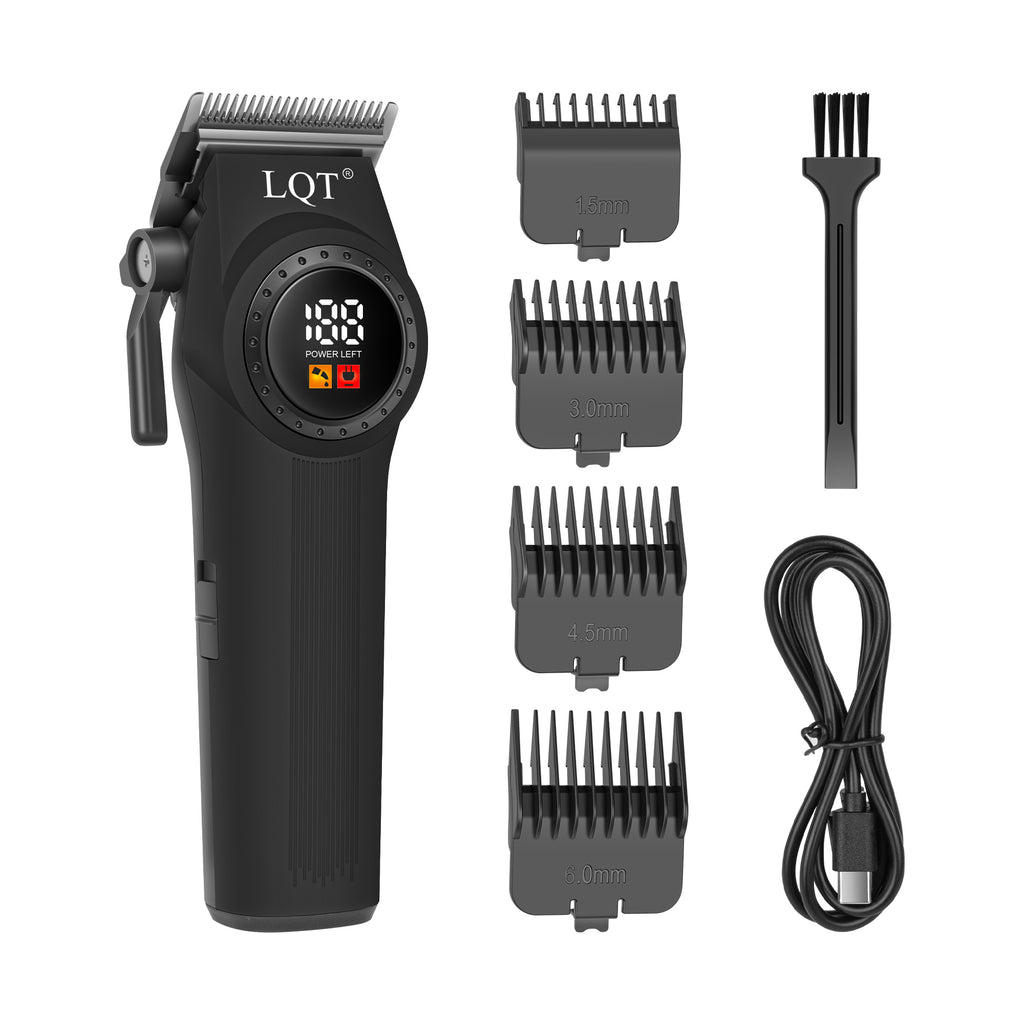 Ring Screen Digital Three-Color Hair Clipper