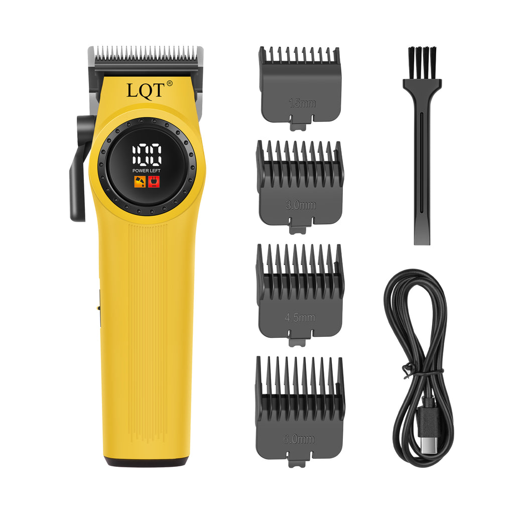 Ring Screen Digital Three-Color Hair Clipper