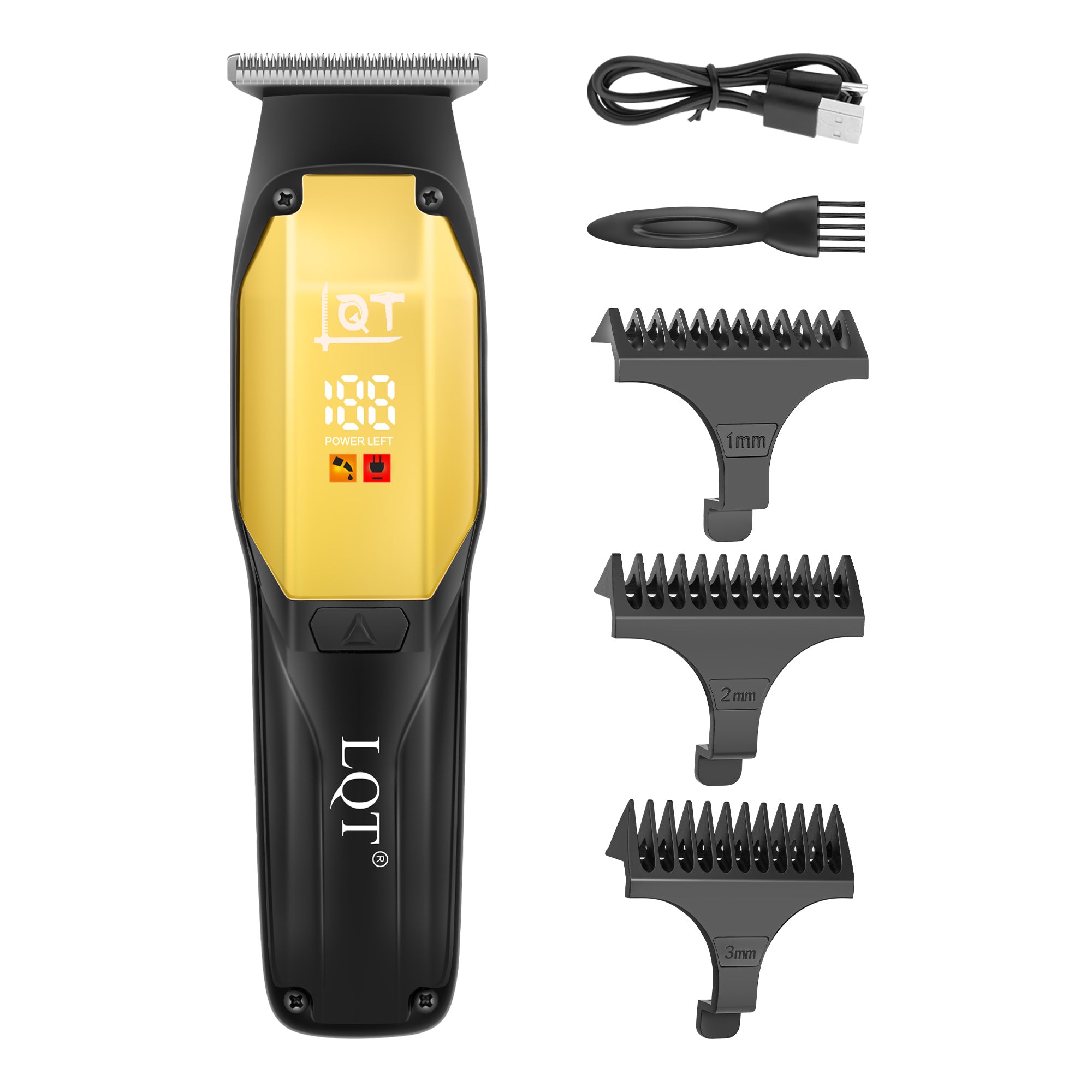 Colorful Multi-Texture Digital Hair Clipper