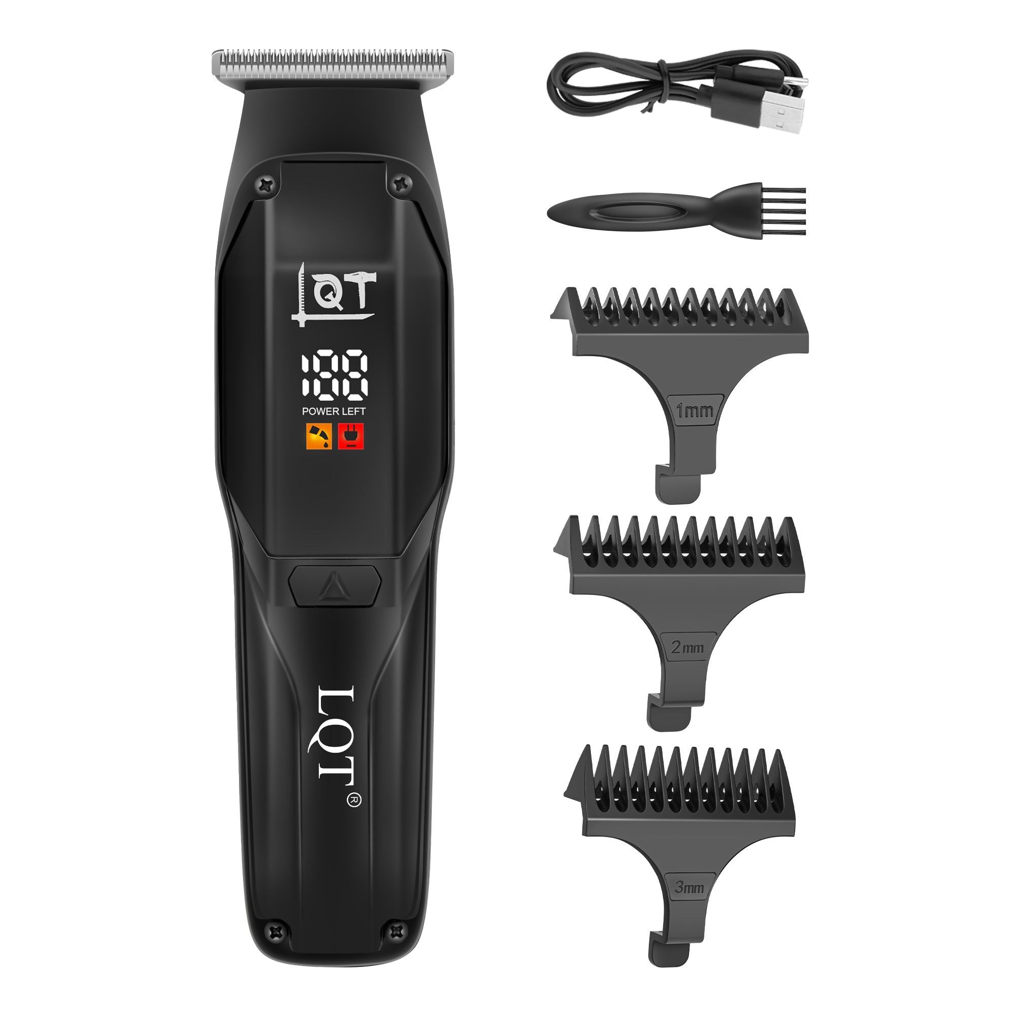 Colorful Multi-Texture Digital Hair Clipper