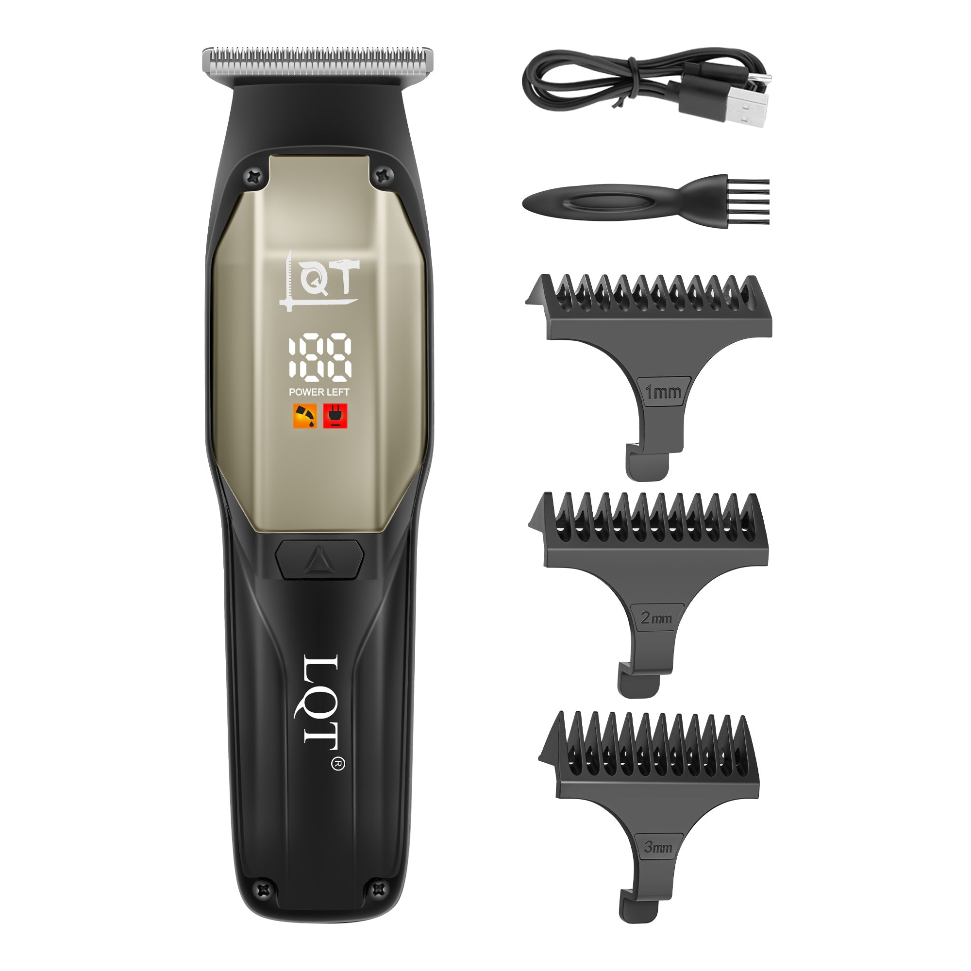 Colorful Multi-Texture Digital Hair Clipper