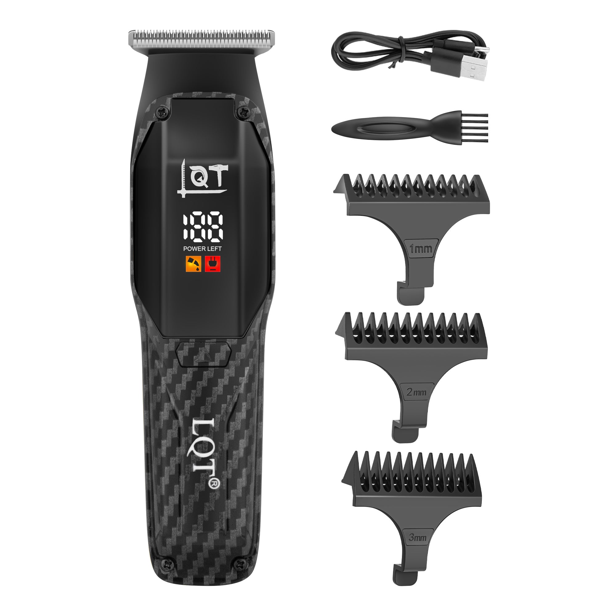 Colorful Multi-Texture Digital Hair Clipper