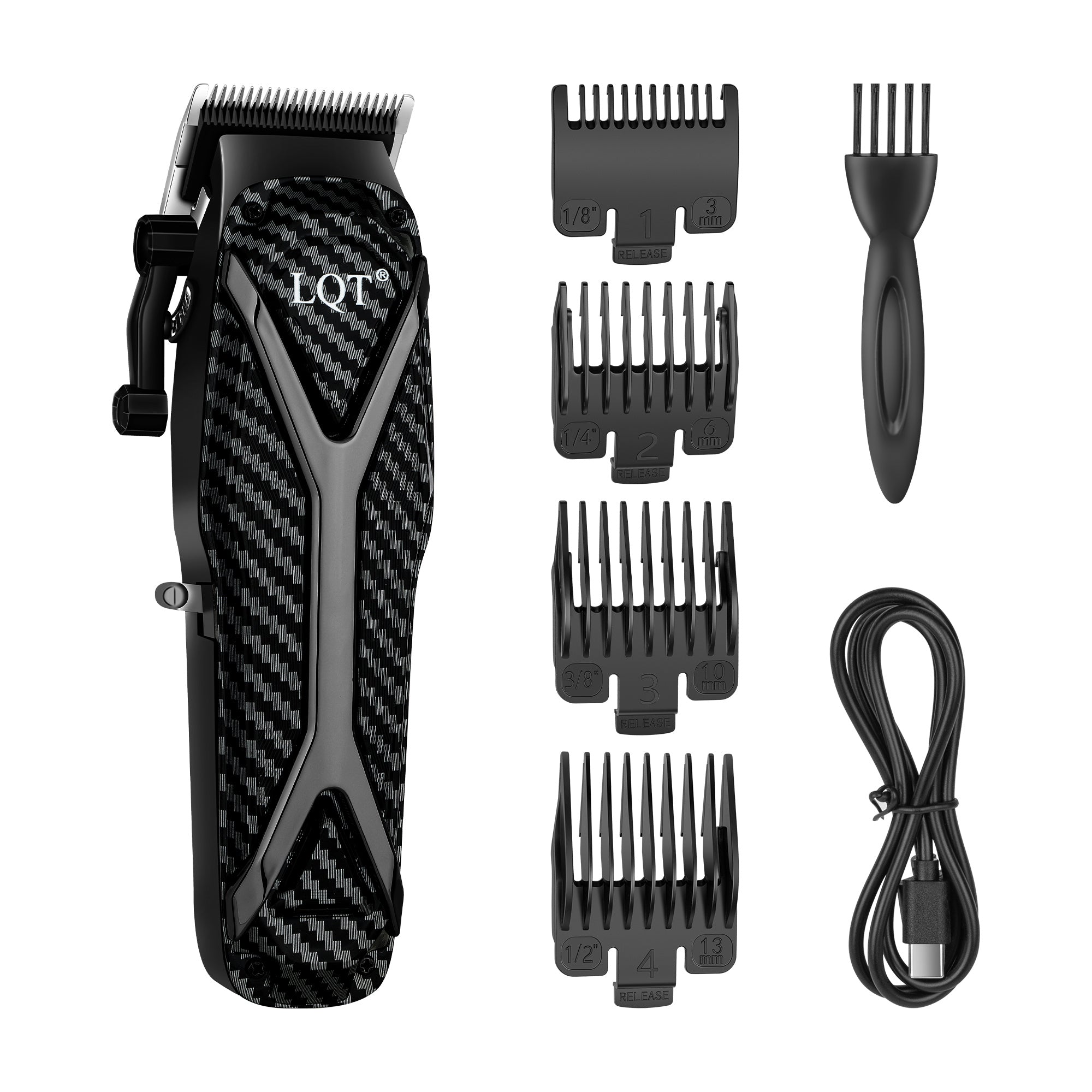 Mecha-style Multi-Texture Hair Clipper