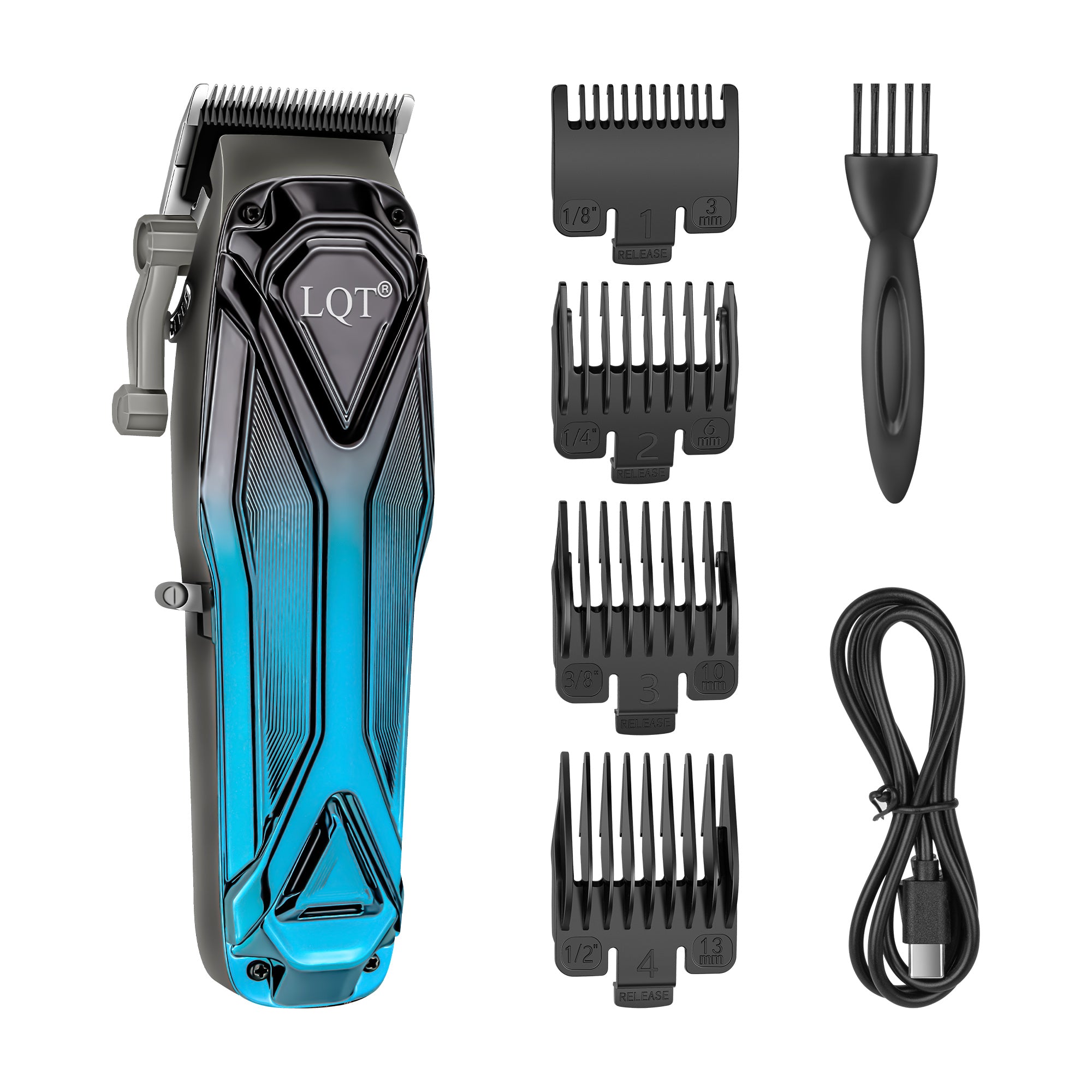 Mecha-style Multi-Texture Hair Clipper