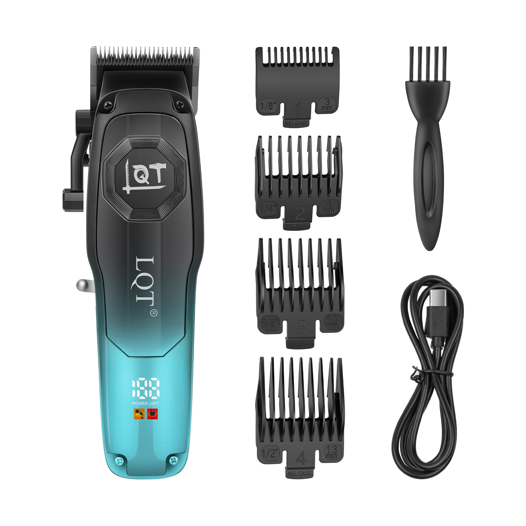 Trendy Multi-Texture Digital Hair Clipper