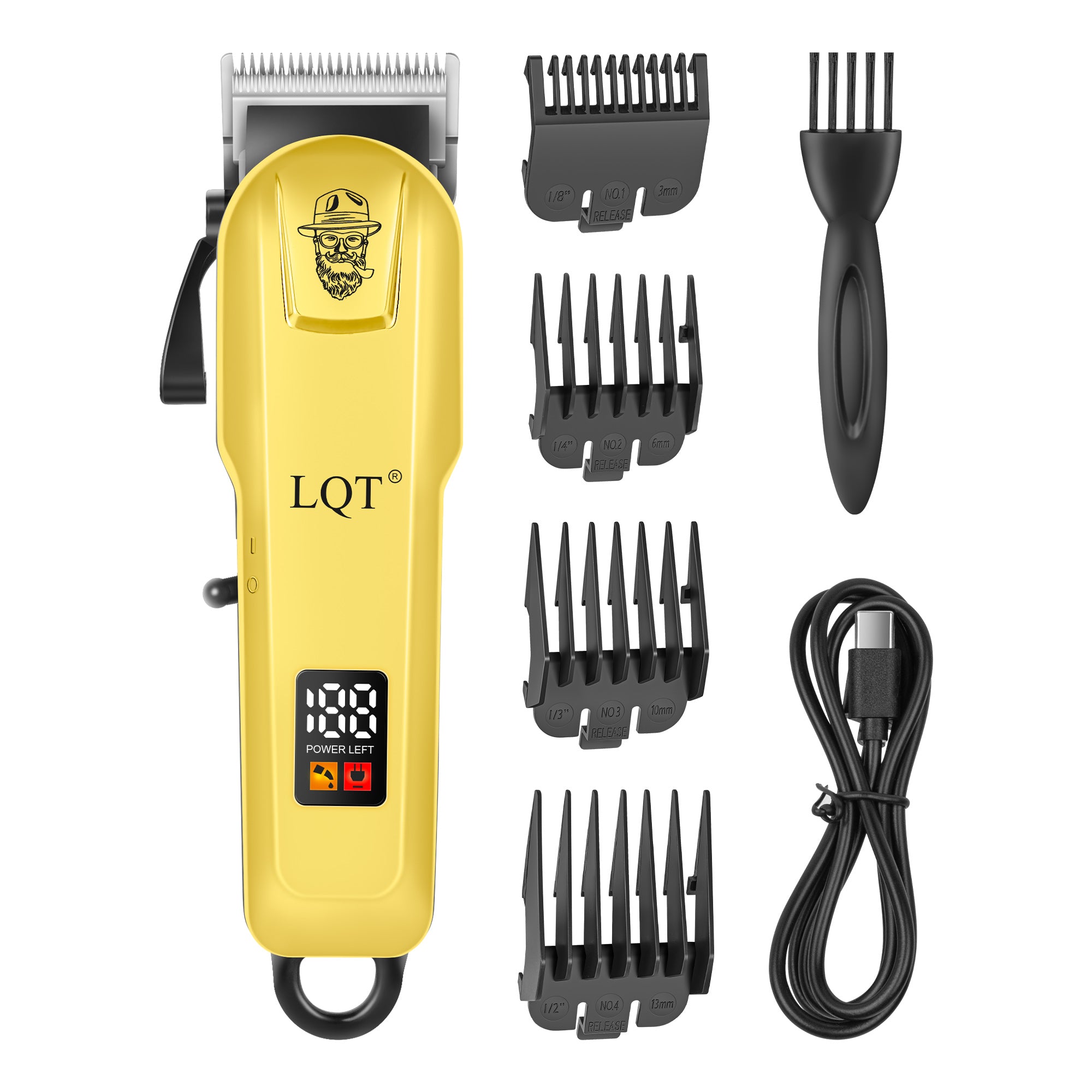 Gradient Personalized Vibrant Fun Print Digital Hair Clipper