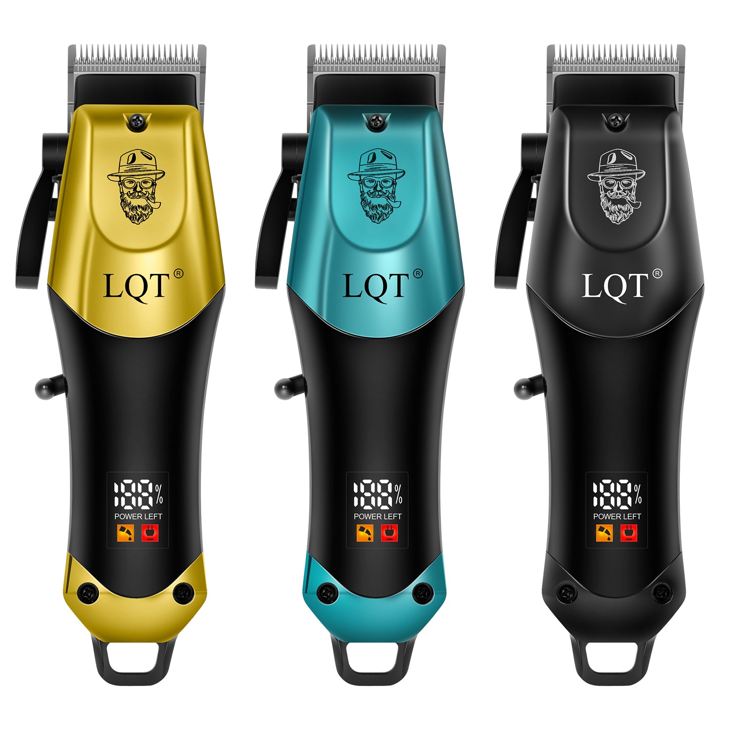 Personalized Color-Block Fun Print Hair Clipper