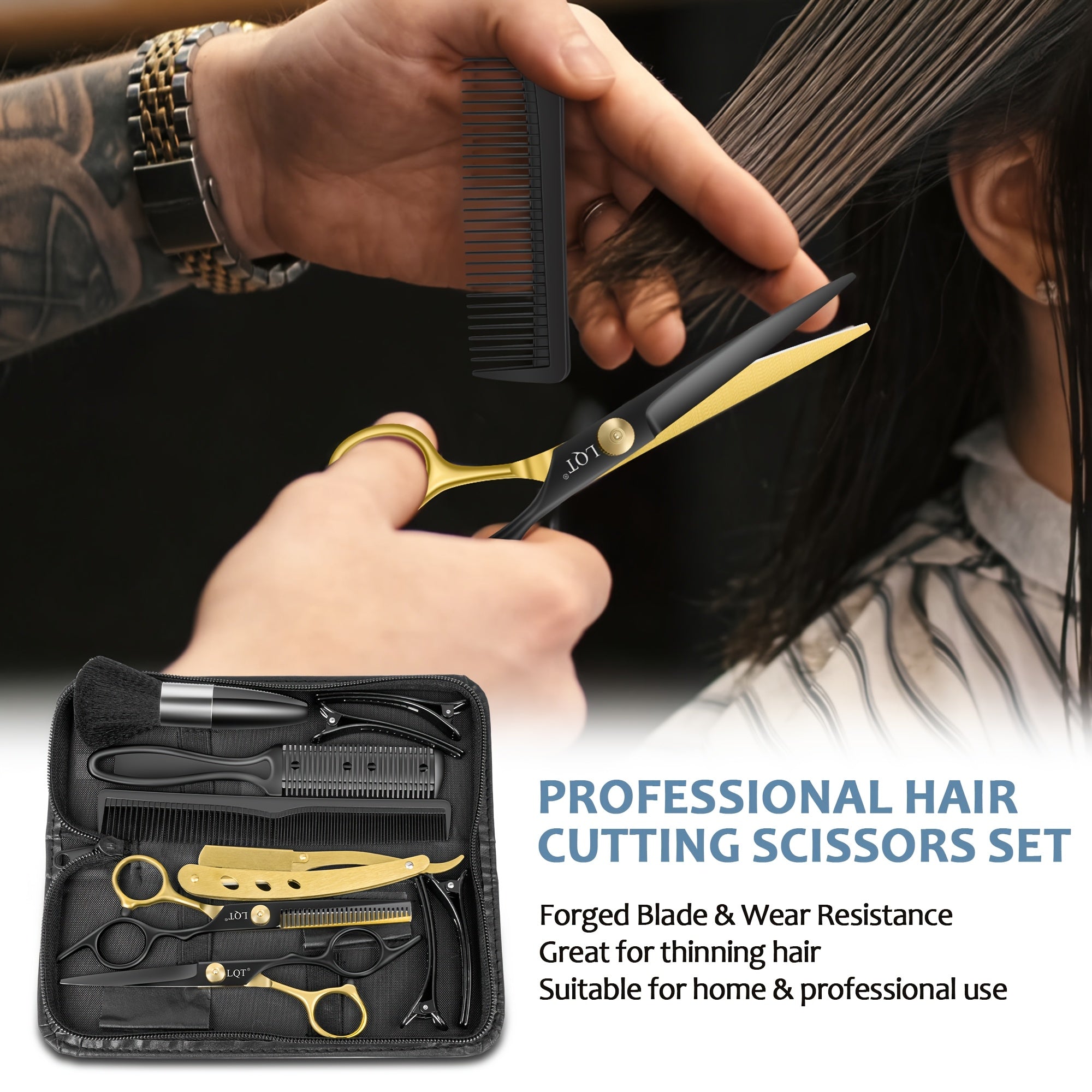 Professional 8" Hair Scissors Set