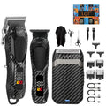LQT Men'S Professional Electric Haircut Clippers | LED Digital Display
