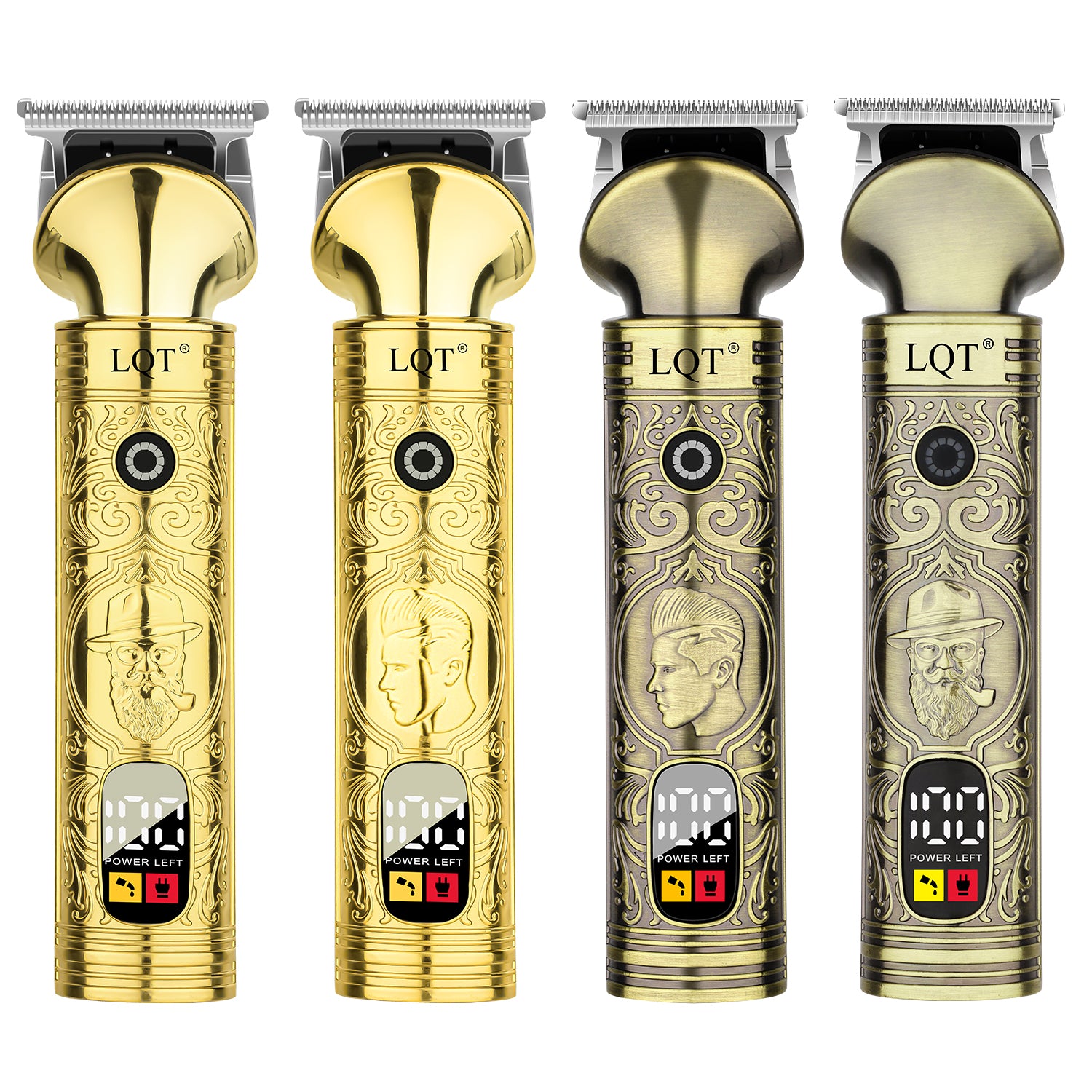 6-in-1 Opulent Retro Embossed Hair Clipper